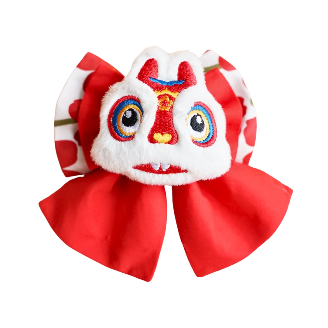 Classic Pawsperity Bow - Chinese New Year Collar Accessory for Pets