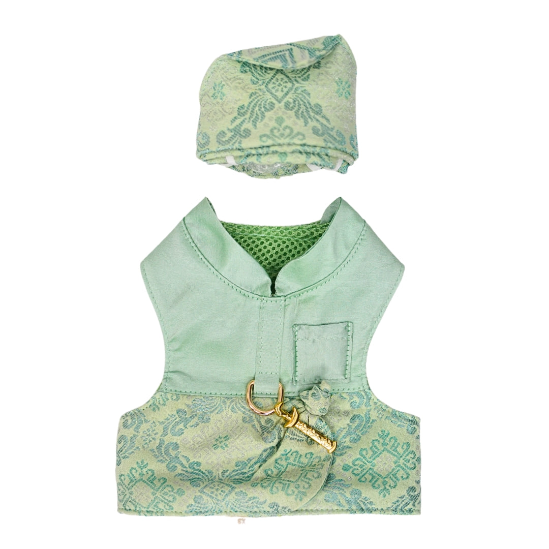 Baju Melayu Harness - Traditional Baju Melayu Pet Harness