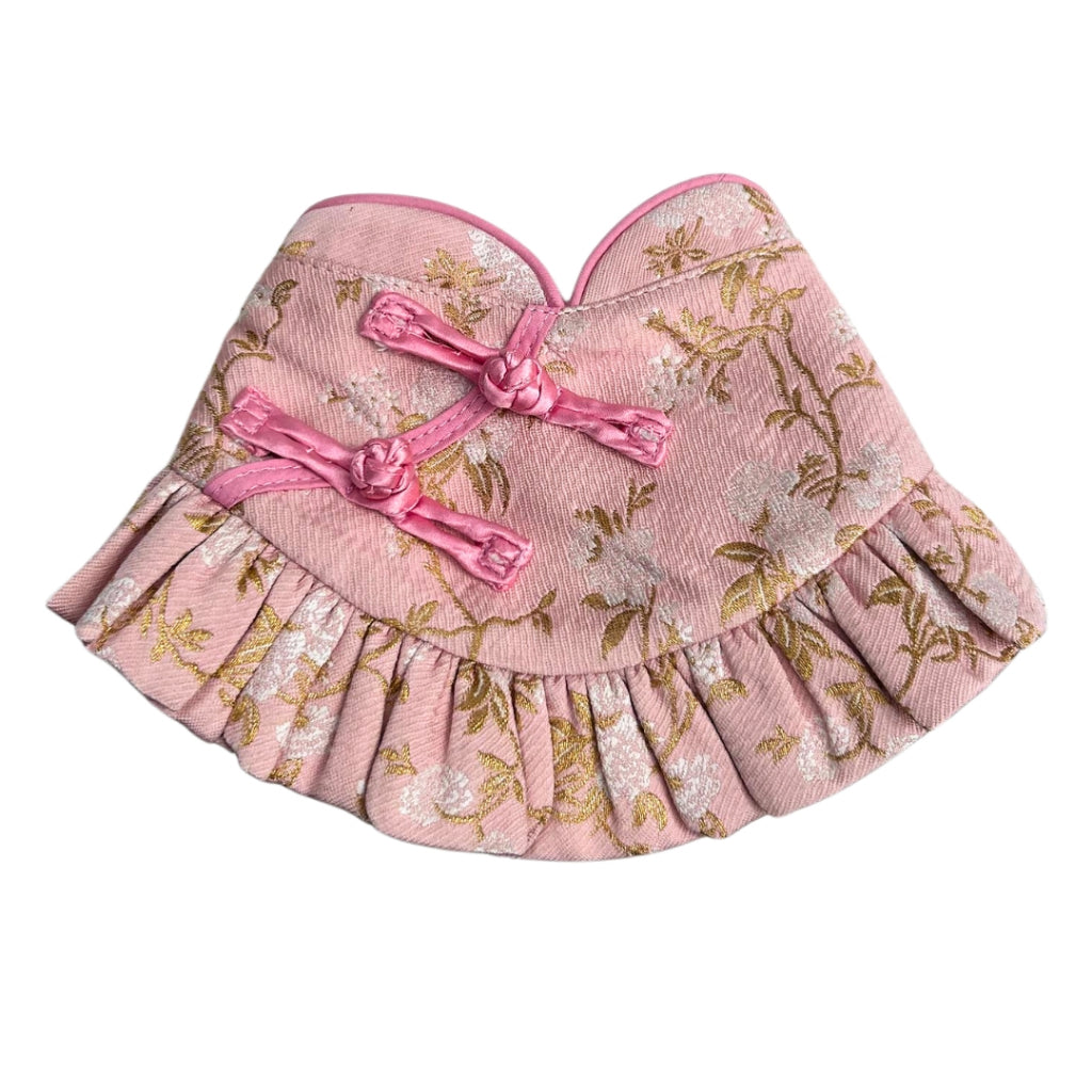 Yat Yat Qipao - Chinese New Year Ruffled Neck Bib for Pets