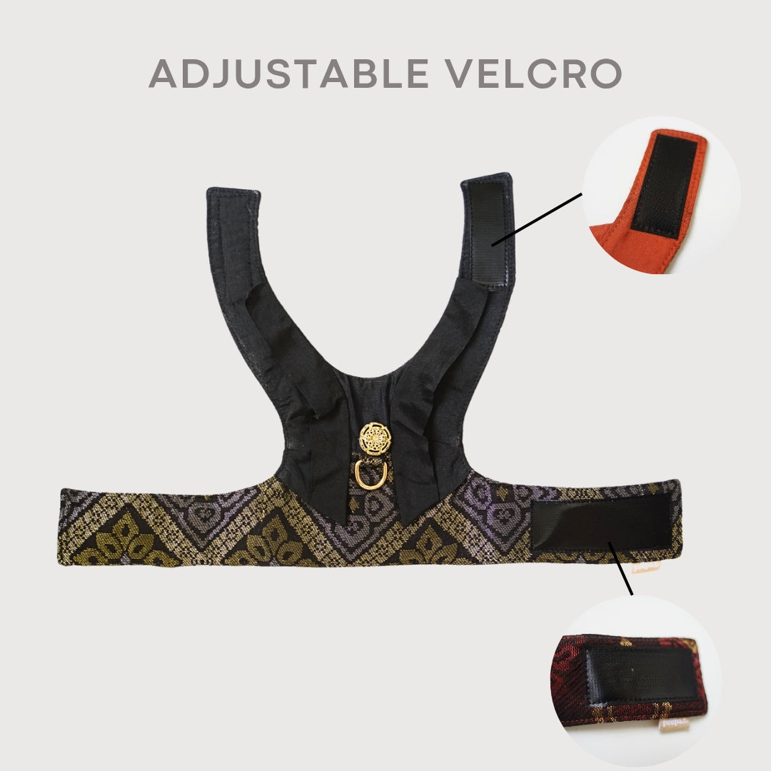 Baju Melayu Harness - Traditional Baju Melayu Pet Harness