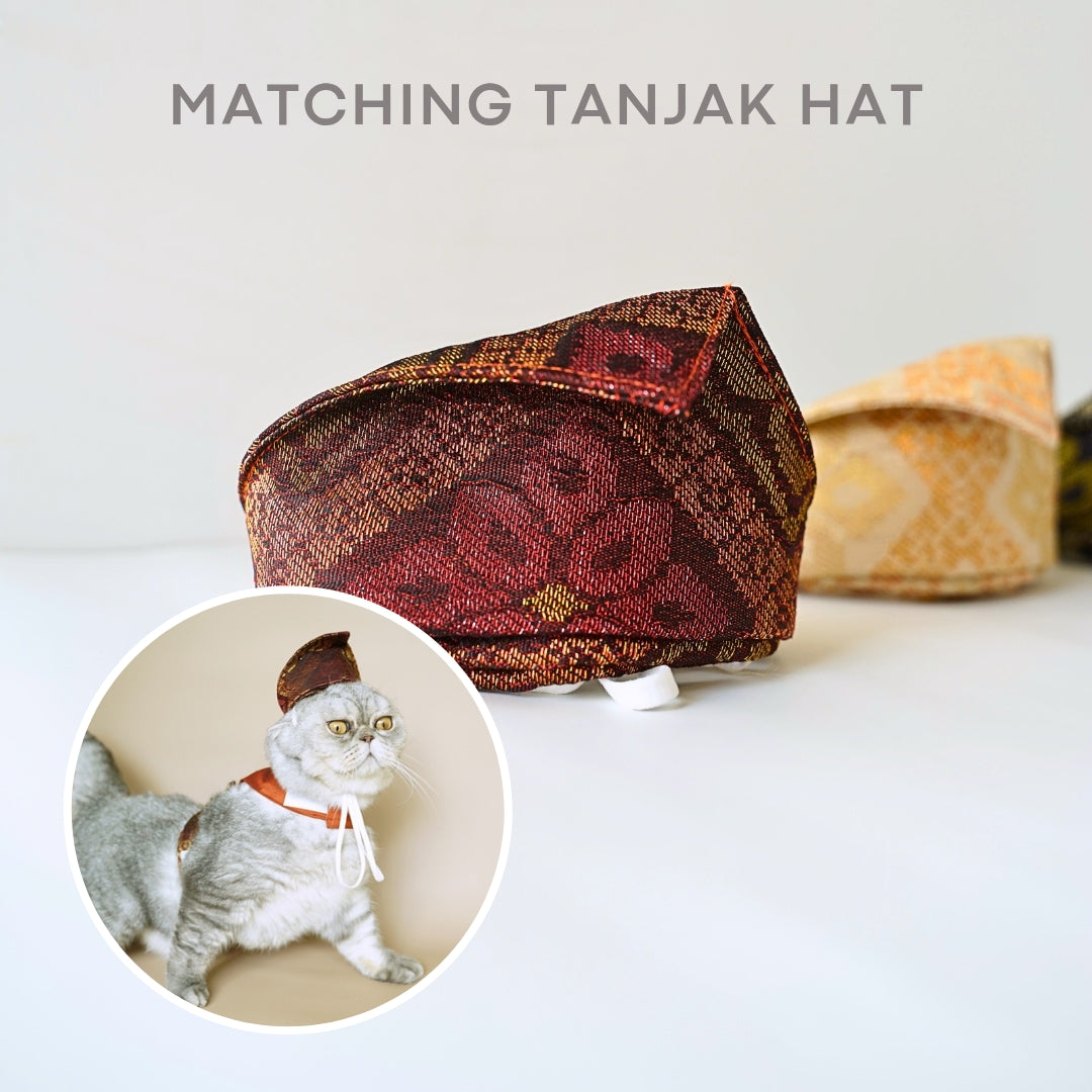 Baju Melayu Harness - Traditional Baju Melayu Pet Harness