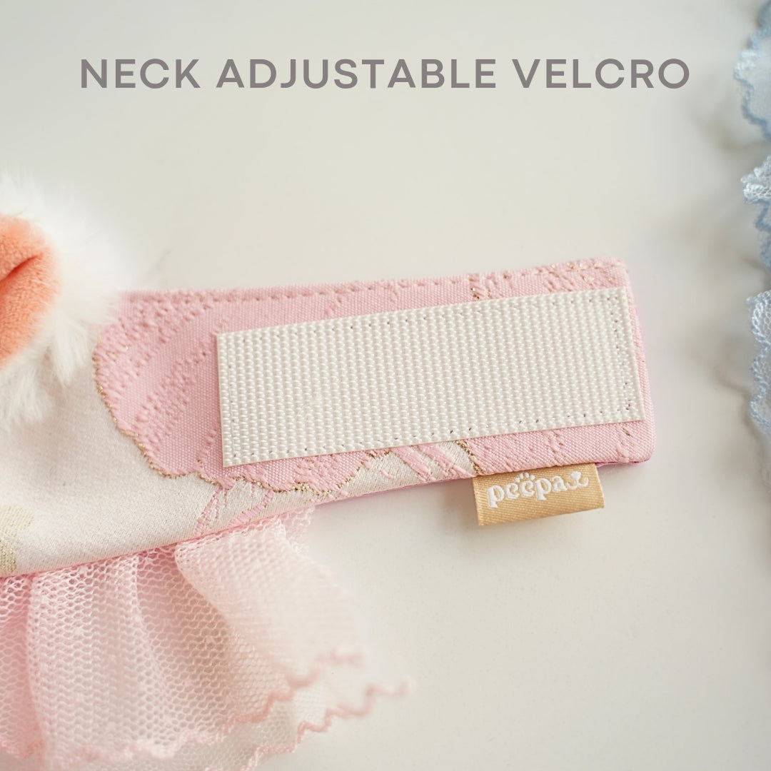 Rabbit Bib – Mid-Autumn Festival Jade Rabbit Neck Bib for Pets